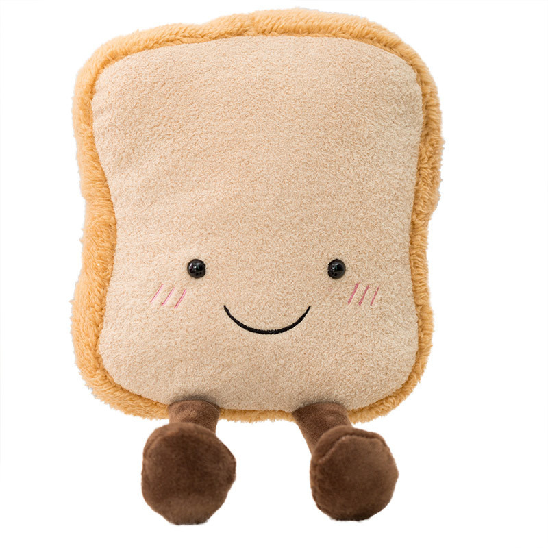 Children'S Bread Plush Toy 20cm For Claw Machine