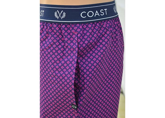Comfortable Mens Luxury Sleepwear Jersey Shirt Short Sleeve And Woven Printed Long Pants Australian Design