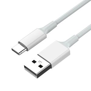 Quality USB Type-C to USB-A 2.0 Male Charger Cable, 3 Feet (1 Meters), White wholesale
