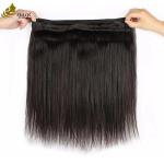 Peruvian Straight Human Hair Bundle Optional Brazilian Hair Material