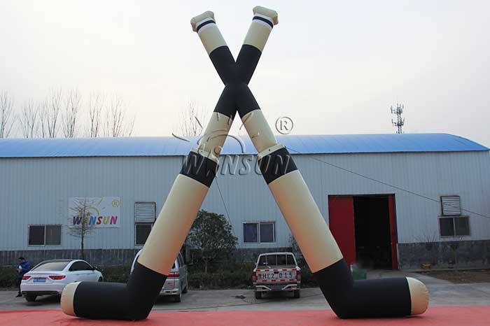 Customized Size Inflatable Hockey Sticks UL / CE / EN14960 Certified