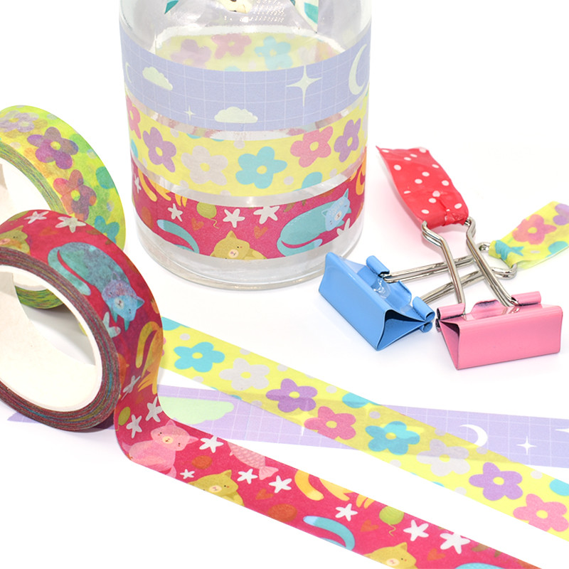 Custom Printed Washi Tapes Dispenser With Your Own Designs Japanese Washi Masking Tape