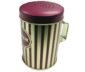 Quality Tinplate Pantone Color Portable Condiment Bottle With Hole wholesale