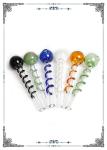 Great Clear Pyrex Glass Oil Burner Glass Tube Smoking Water Bong