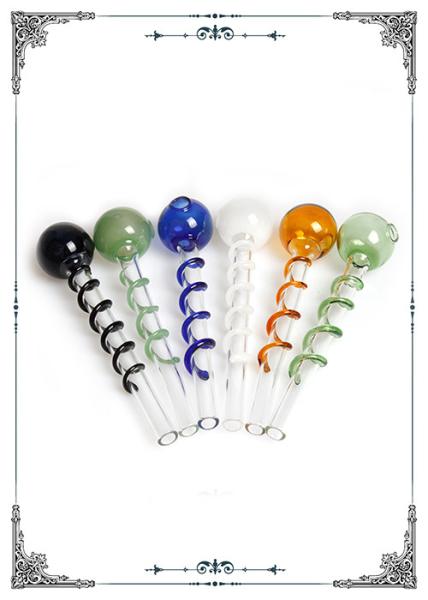 Great Clear Pyrex Glass Oil Burner Glass Tube Smoking Water Bong