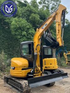 Quality Used CAT 303.5E 3.5Ton Caterpillar Mini Excavator,90%New,Household Mini Used Excavator wholesale