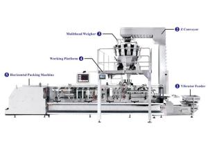 Quality 100-1000g Premade Bag Packaging Machine For Chip wholesale