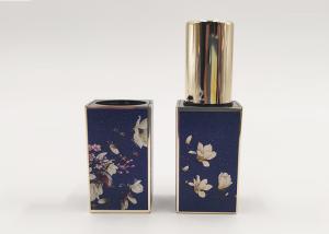 Quality Chinese Style Square Blue Color Custom Lipstick Tubes Plastic Materials wholesale