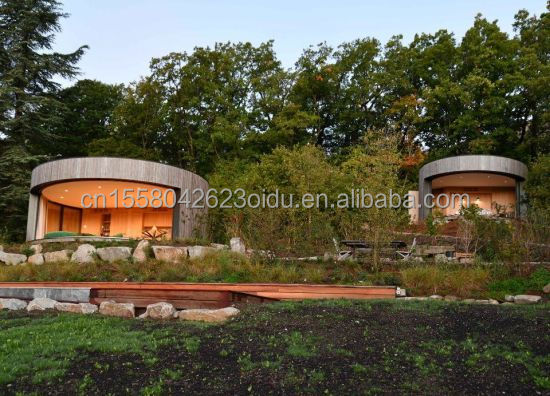 Modern Luxury Portable Container House Prefabricated Steel Structure Mobile Prefab Villa Home Hotel for Log Eco-Friendly