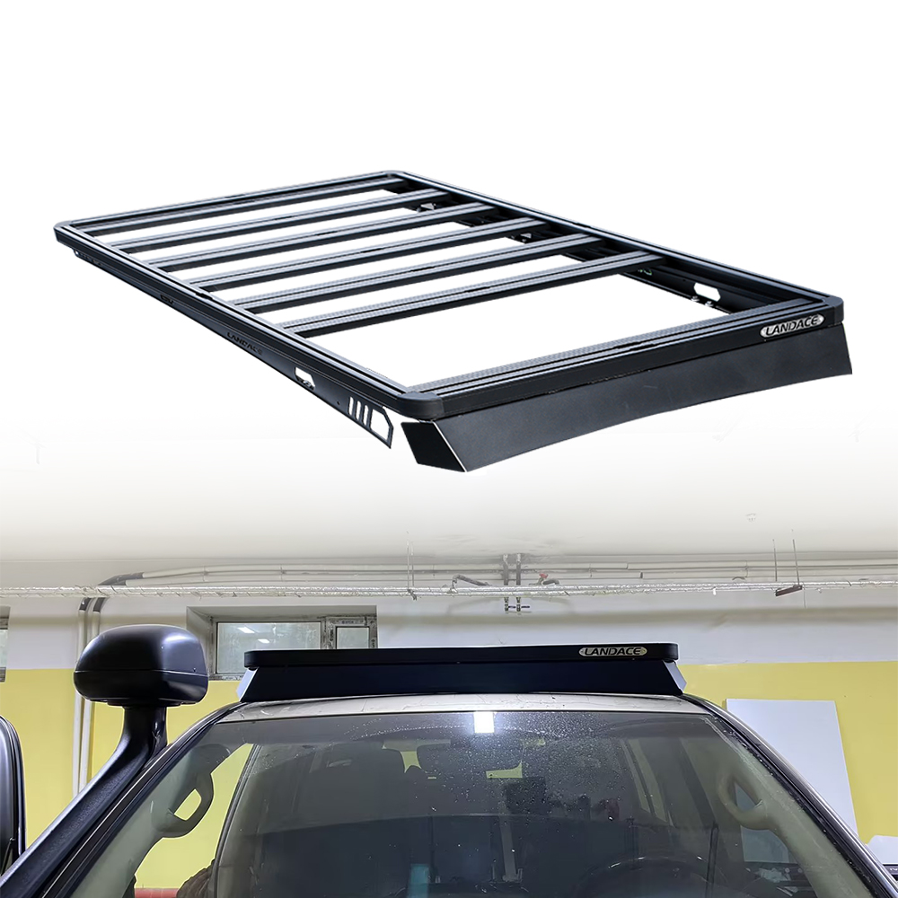 4Runner Roof Placement Aluminum Alloy Roof Racks Basket with High- Laser Cutting