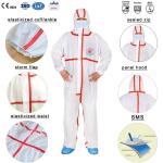 Medical Disposable Coverall Suit 65gsm