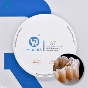 Quality CAD CAM System 1530℃ 1200HV 1200MPA Dental Zirconia Blocks wholesale