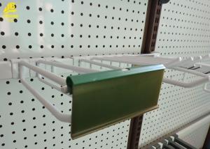 Quality Durable Steel Heavy Duty Pegboard Hooks With PVC Price Holder White Color wholesale