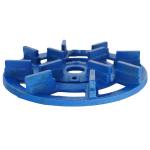 Diamond Polishing Disc For Granite Slabs Grinding 4inch 100 Grit Blue Resin Disc