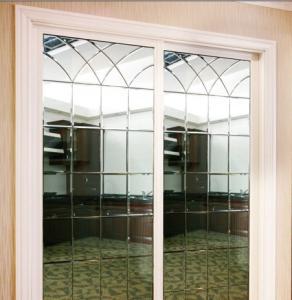 Quality decorative glass usded in sliding door wholesale