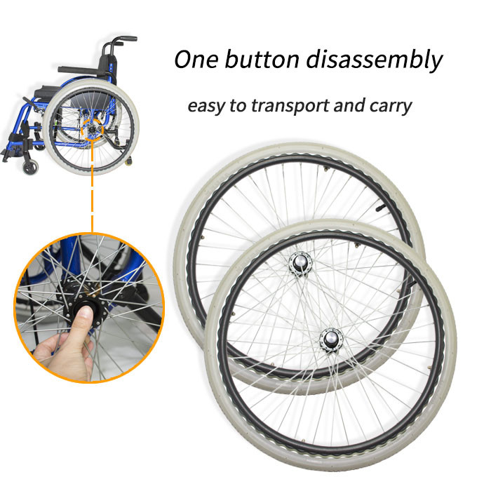 Portable ISO13485 Lightweight Children Wheelchair