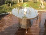 Rattan Garden Dining Sets , Indoor / Outdoor Resin Wicker Furniture Sets