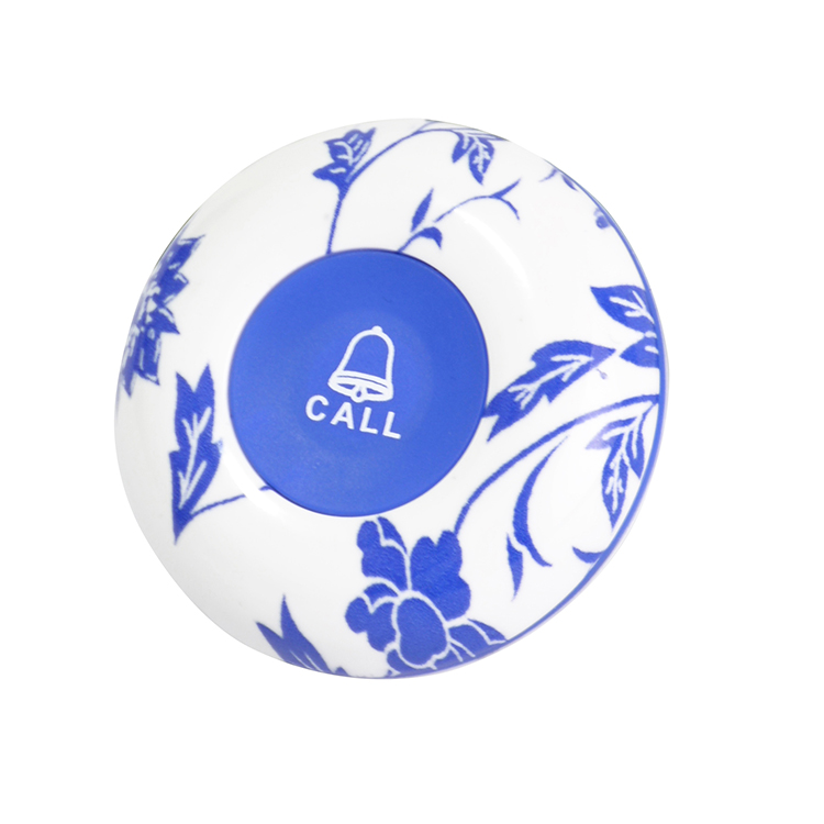 China supply cheap price wireless pager system one key call button for restaurant and hotel