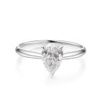 Beautiful Design Lab Grown Diamond Ring 18K White Gold jewelry for gifts and
