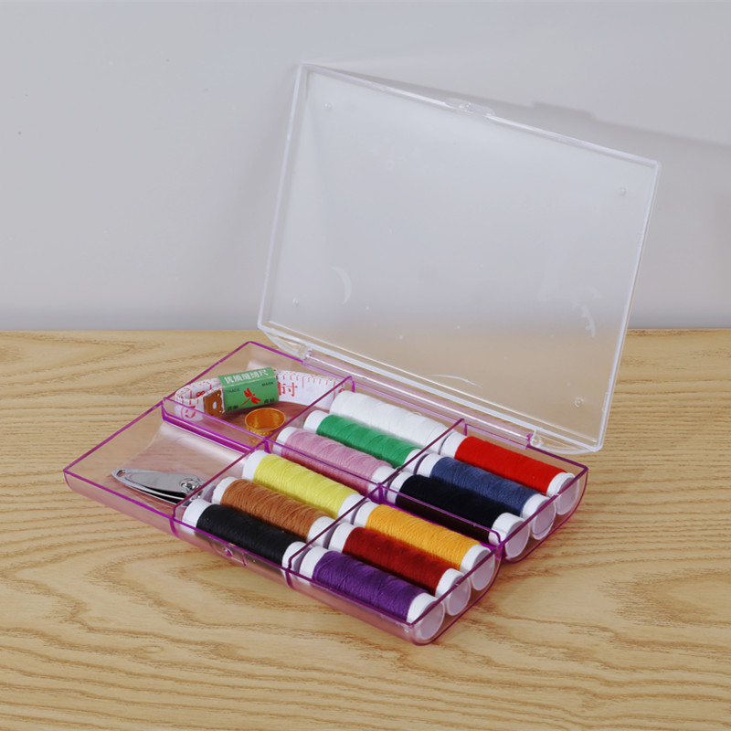 Clear Plastic Storage Boxes With Adjustable Compartments 6 Lid