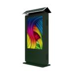 Urhealth 70 inch outdoor waterproof TV display stand for solar outdoor digital