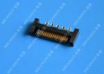 PCB Slimline SATA Connector Voltage 125V AC Small Footprint Design
