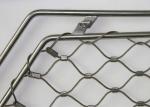 Stainless Steel Staircase Safety Netting With Ferrule Rope Mesh Ss304 2.0 Mm