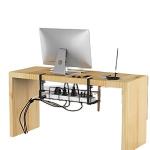 Carbon Steel Desk Cable Tray Electric Wire Organizer for Home/Office Cable