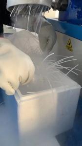 Quality Small Co2 Dry Ice Blasting Pellets Maker Dry Ice Granules wholesale