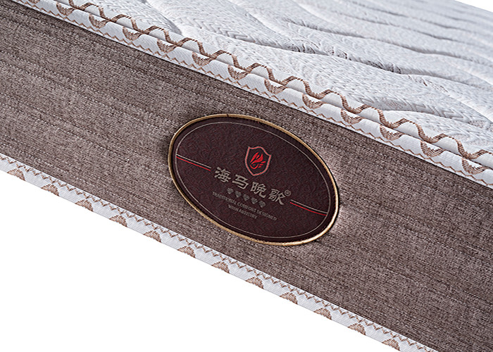 Breathable Firm Natural Pocket Spring With Latex Mattress 10inch King Size