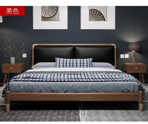 Quality Modern Ash Wood Platform Bed Furniture Fashion Design For Hotels / Apartments wholesale