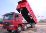351-450hp HOWO 6X4 16 20 Cubic Meter 10 Wheel Tipper Truck with Tubeless Tire