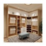 Custom Bedroom MDF Wardrobe Closet for Modern Open Wardrobes Room Combination