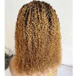 100% Virgin Peruvian Human Hair Water Wave Lace Front Wigs