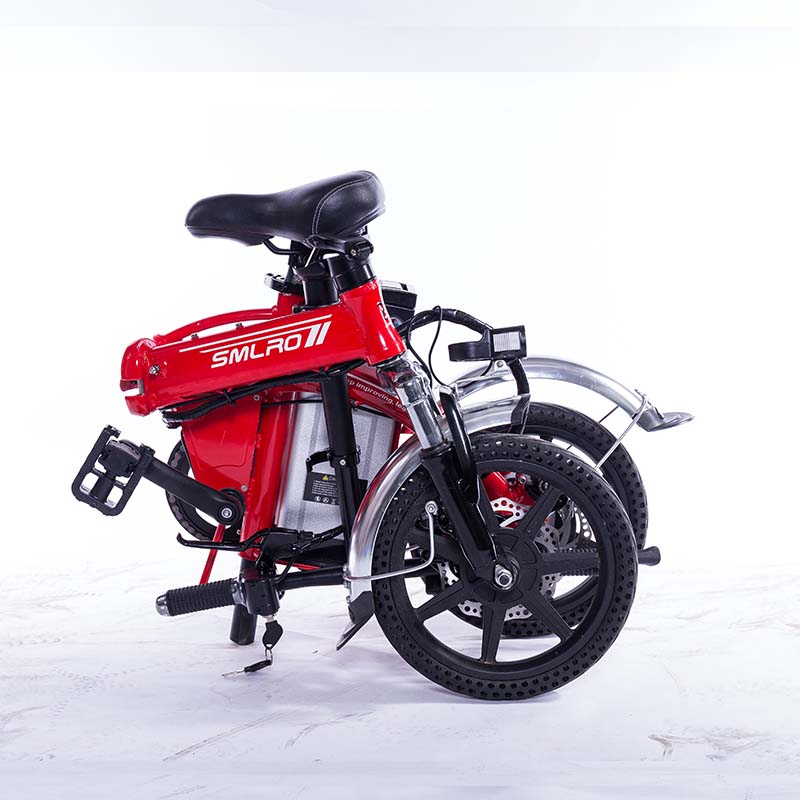 Mejor 14 Inch Electric Bike Foldable Electric Bicycle For Adult Easy Storage