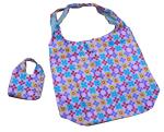 Foldable Nylon Storage Bags With White Nylon Tape For Outdoors Carrying