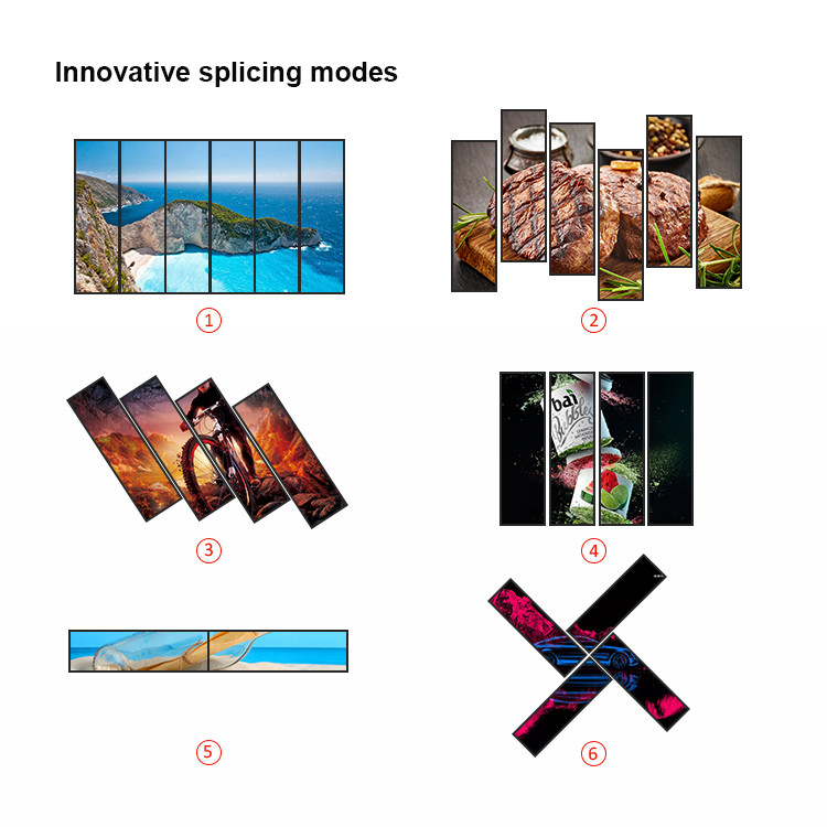 FCC P3 1200cd/sqm Indoor LED Poster Display Fixed IP33