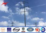 Type B 1250KG Steel Utility Pole 50ft Height Gr50 Material Bitumen Surface