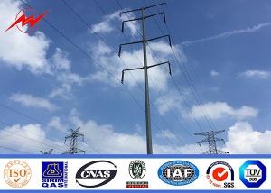 Quality GR50 11.8m Steel Power Pole Electrical Utility Galvanized wholesale