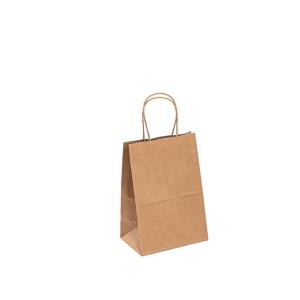 Quality Wholesale Gift Packaging Paper Bag Shopping Brown Kraft Paper Bag Customized wholesale