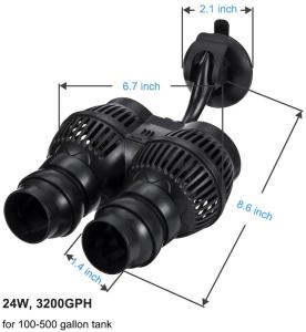 Quality Submersible Wave Maker Aquarium Pump 16W For Freshwater Saltwater wholesale