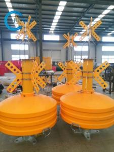 Quality Polyethylene PU Foam Navigation Buoy Yellow / Red / Green wholesale