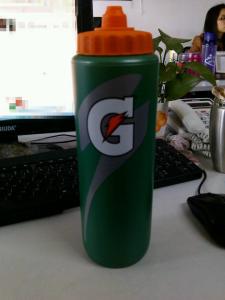 Quality 1000ml Gatorade OEM PE water bottle wholesale