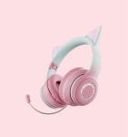 ABS Wireless Kids Earphones Luminous Bluetooth Earphones With Microphone