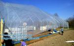 Greenhouse Plastic Sheeting 12x25 ft, 6 mil Clear Film Cover UV-Resistant