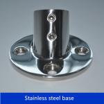 Boat Hand Rail Fitting-30 Degree Round Base,Marine Stainless Steel