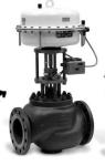 Single Seated Control Valve Pneumatic Top Guide Pneumatic Actuator
