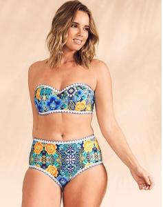 Quality Frida Underwired Bandeau Bikini Top D-GG cup wholesale