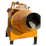 1000L Ready Mix Concrete Mixer Mud Cement Mixer Truck Yellow