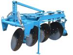 Reversible disc plough